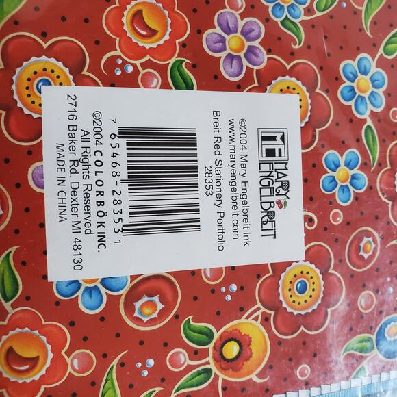 Mary Engelbreit Note Cards Sets and Stationary Portfolio Set - Picture 6 of 6